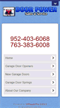 Mobile Screenshot of garagedoorrepairwayzatamn.com